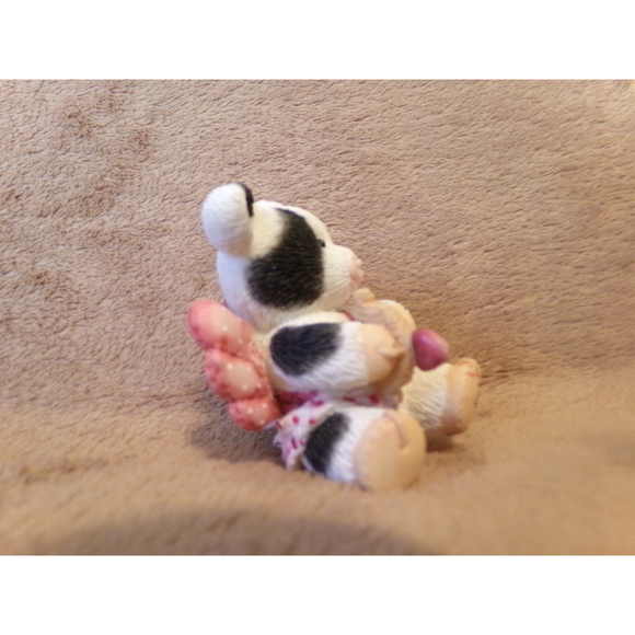 Vintage Mary Moo Moos 1995 Moo-senger of Love Enesco 159409 - Picture 4 of 10